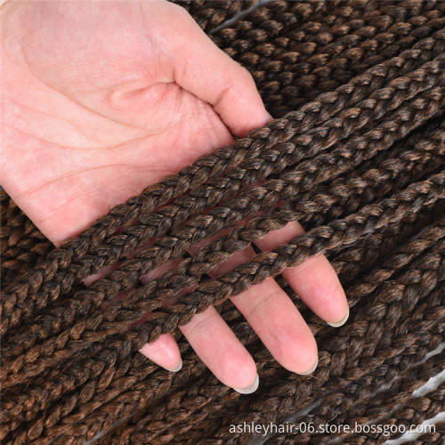 Julianna Morgan 14 Inch Bohemian 7 Packs Goddess Faux Locs Box Braid Braids Twists Crochet Synthetic Hair Extensions